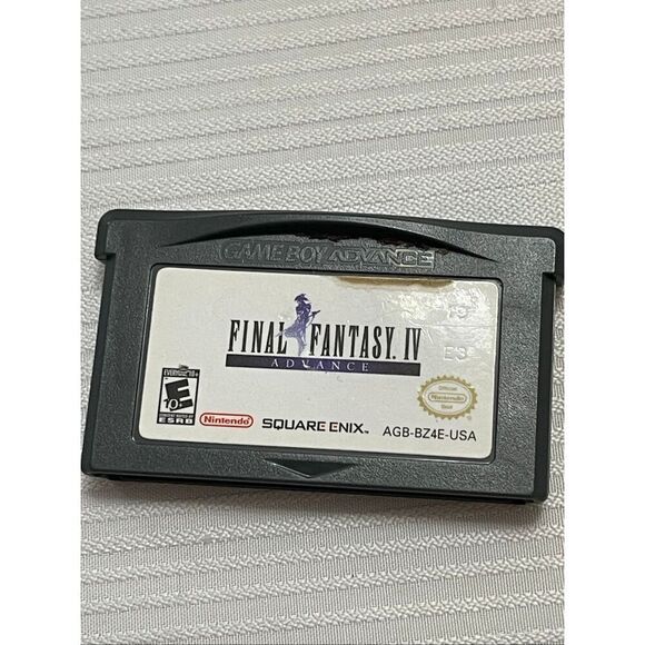 Gameboy Advance Other - Final Fantasy IV 4 Advance Gameboy Advance Tested Clean